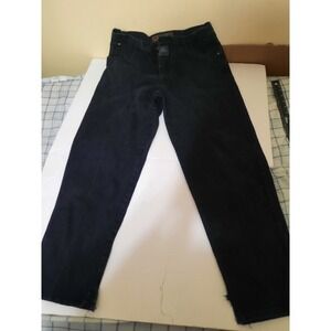 Paco Jeans 34 31 Wide Taper Black Denim Jeans Vintage Distressed